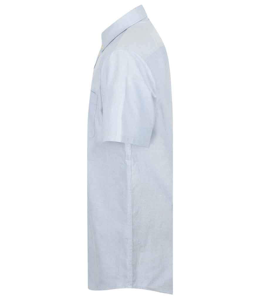 Henbury H515 Short Sleeve Classic Oxford Shirt