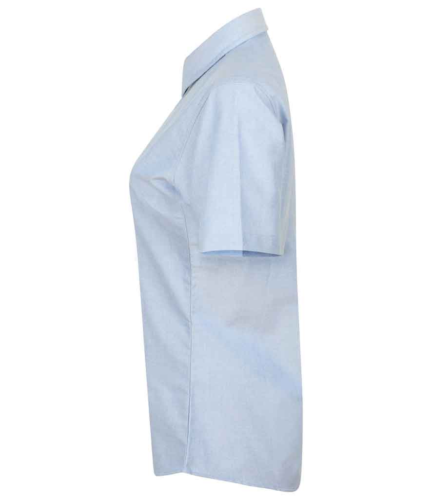 Henbury H516 Ladies Short Sleeve Oxford Shirt