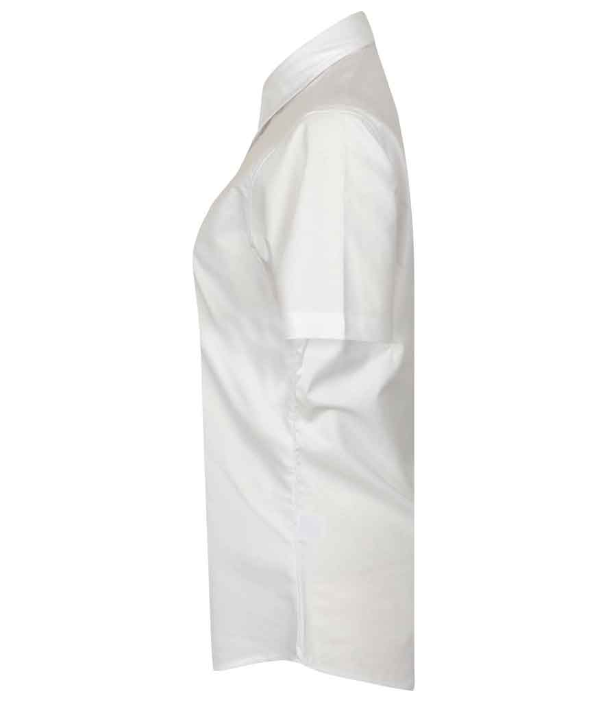 Henbury H516 Ladies Short Sleeve Oxford Shirt