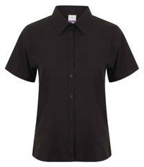 Henbury H596 Ladies Short Sleeve Wicking Shirt