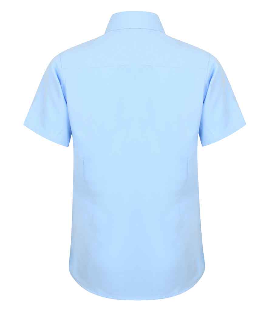 Henbury H596 Ladies Short Sleeve Wicking Shirt