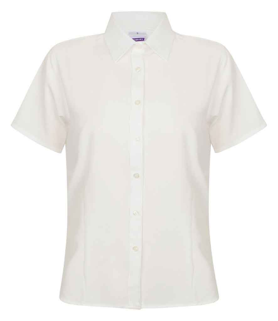 Henbury H596 Ladies Short Sleeve Wicking Shirt
