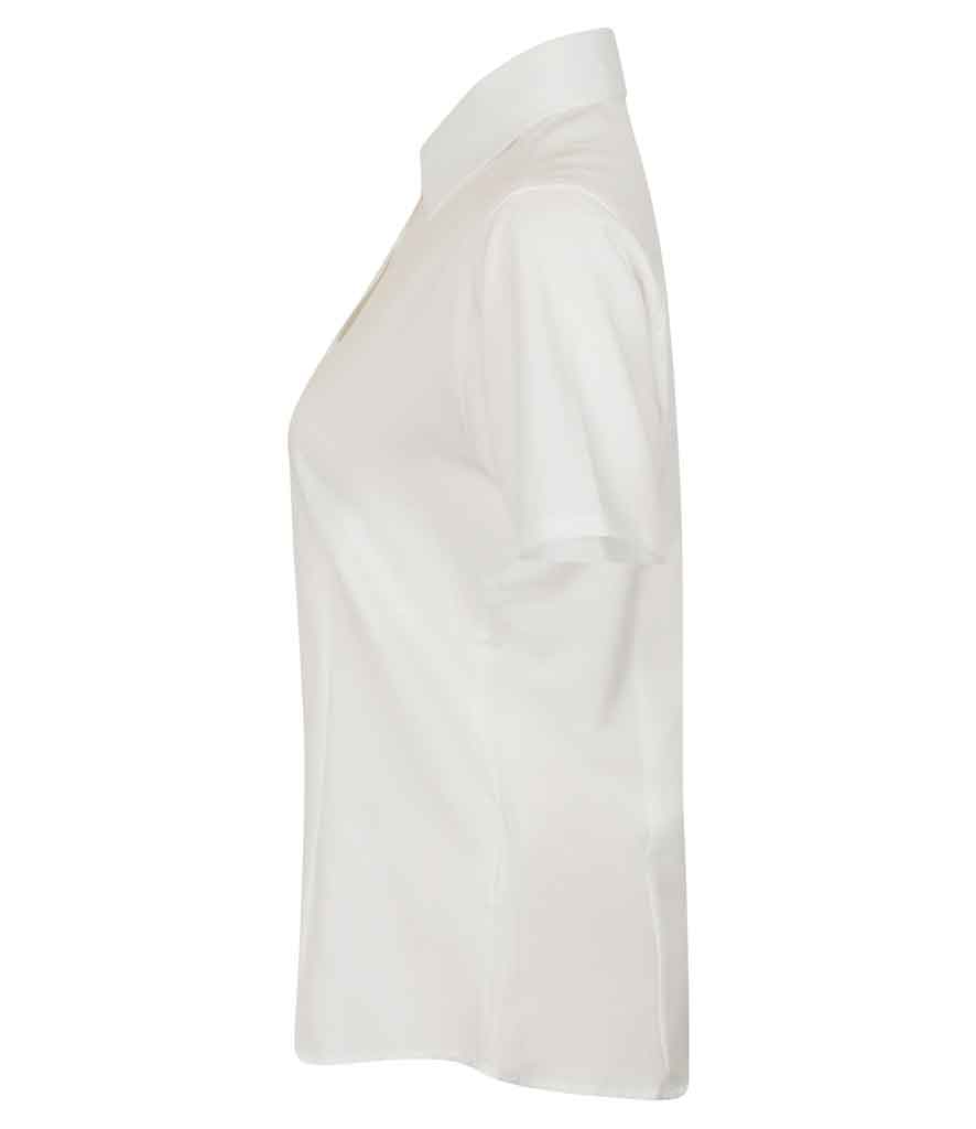 Henbury H596 Ladies Short Sleeve Wicking Shirt