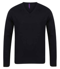 Henbury H720 Mens V Neck Sweater
