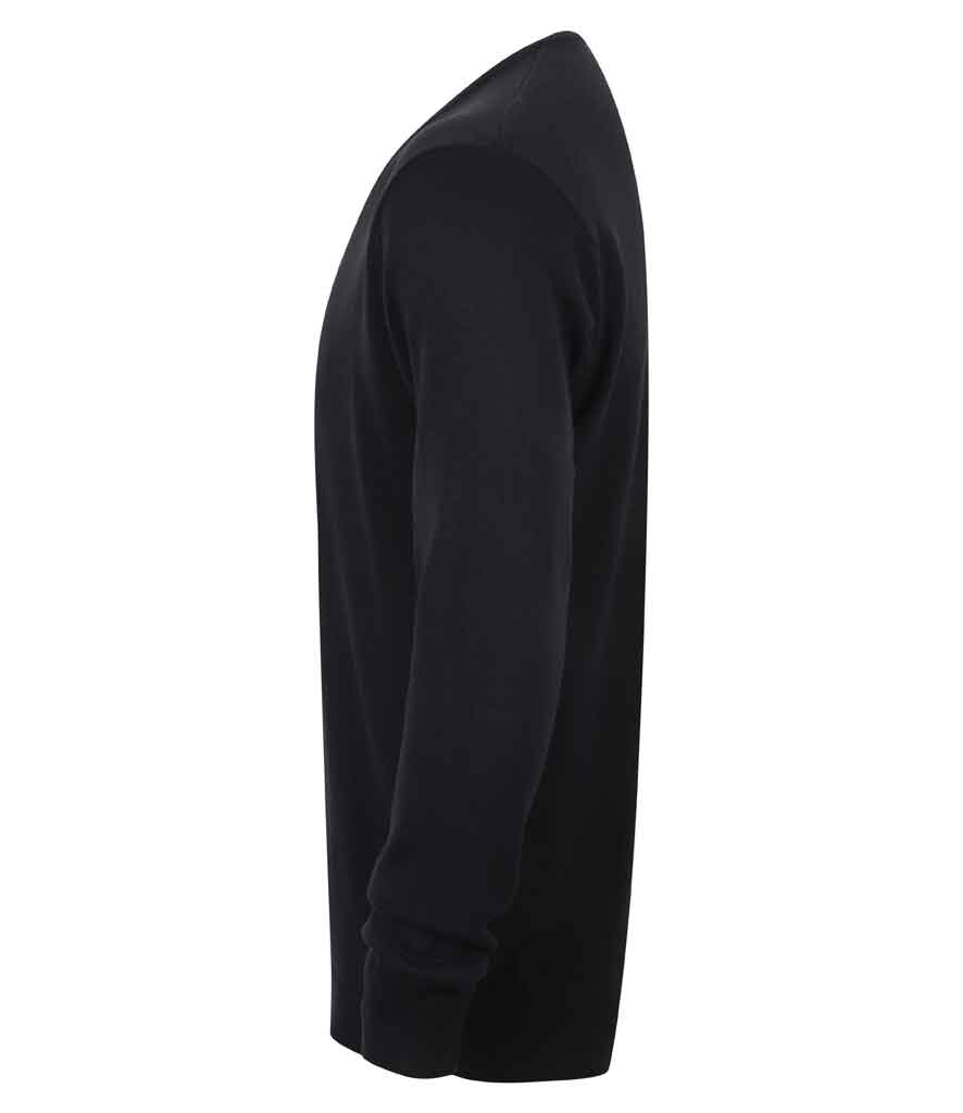 Henbury H720 Mens V Neck Sweater