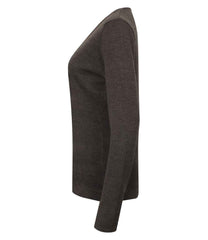 Henbury H721 Ladies V Neck Sweater