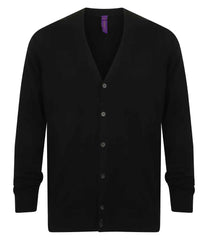Henbury H722 V Neck Button Cardigan