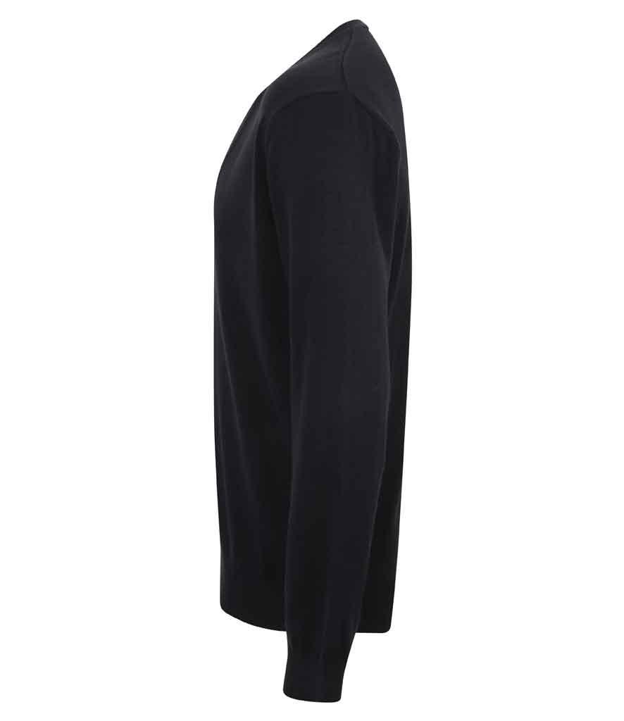 Henbury H722 V Neck Button Cardigan