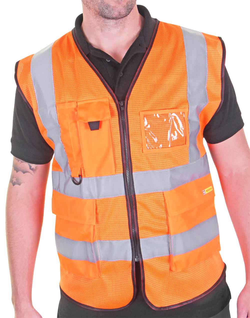 Beeswift HVMWEXEC Executive Mesh Waistcoat