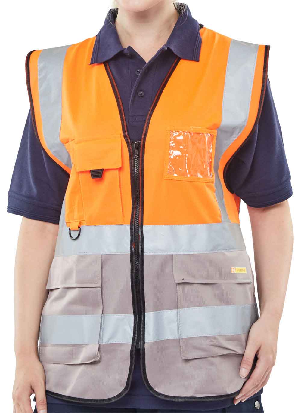 Beeswift HVWCTT Two Tone Executive Waistcoat