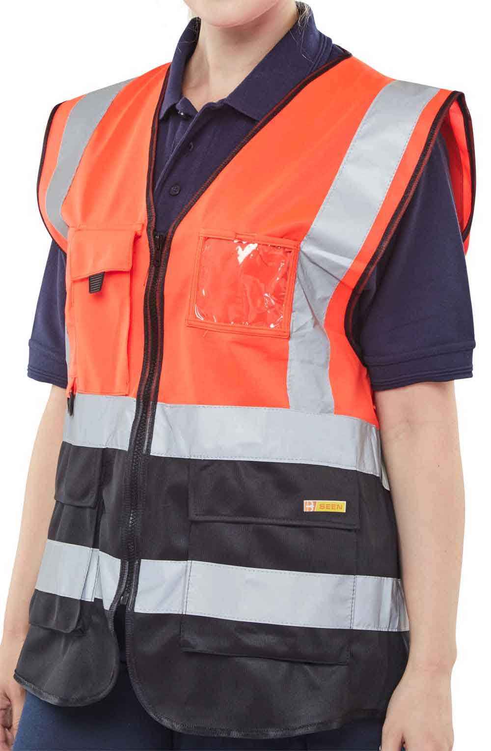 Beeswift HVWCTT Two Tone Executive Waistcoat