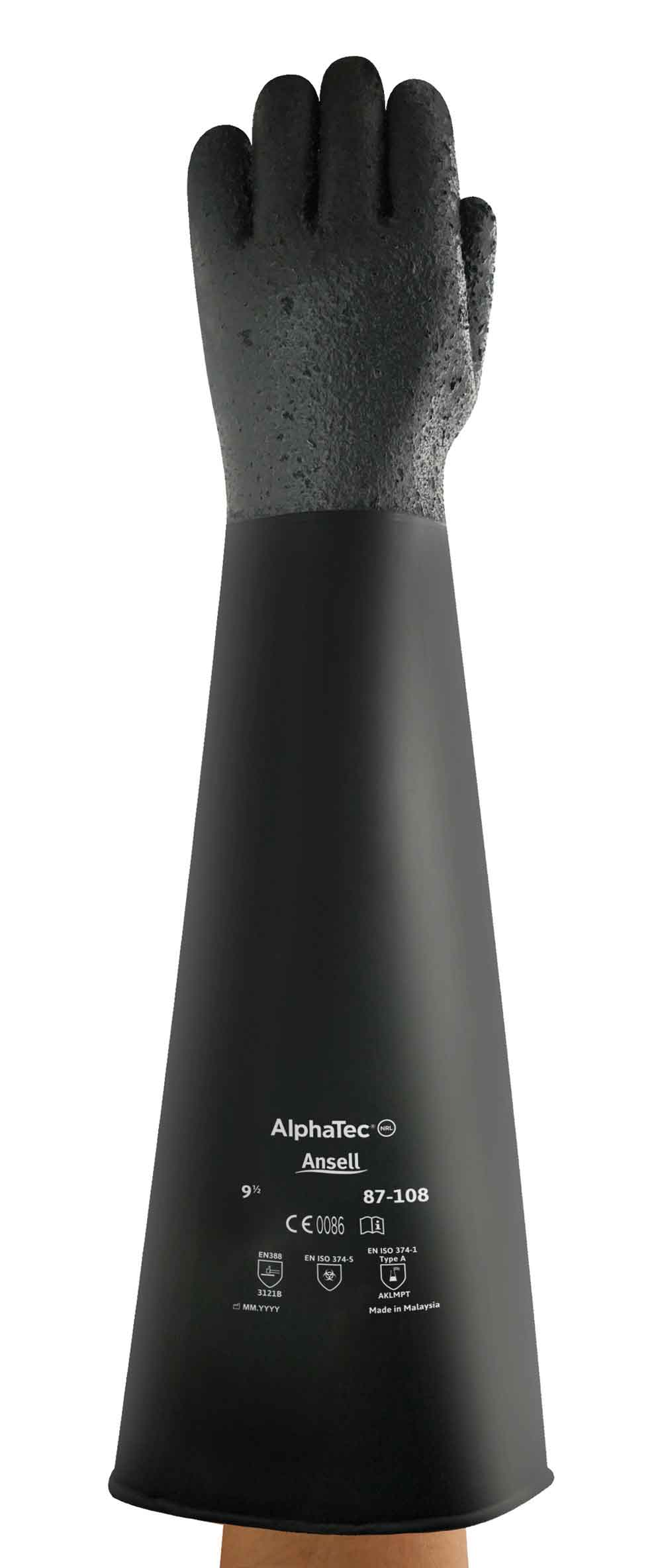 Beeswift ILHW24 Industrial Latex Heavy. Wrist 24" 8.5-09 10462