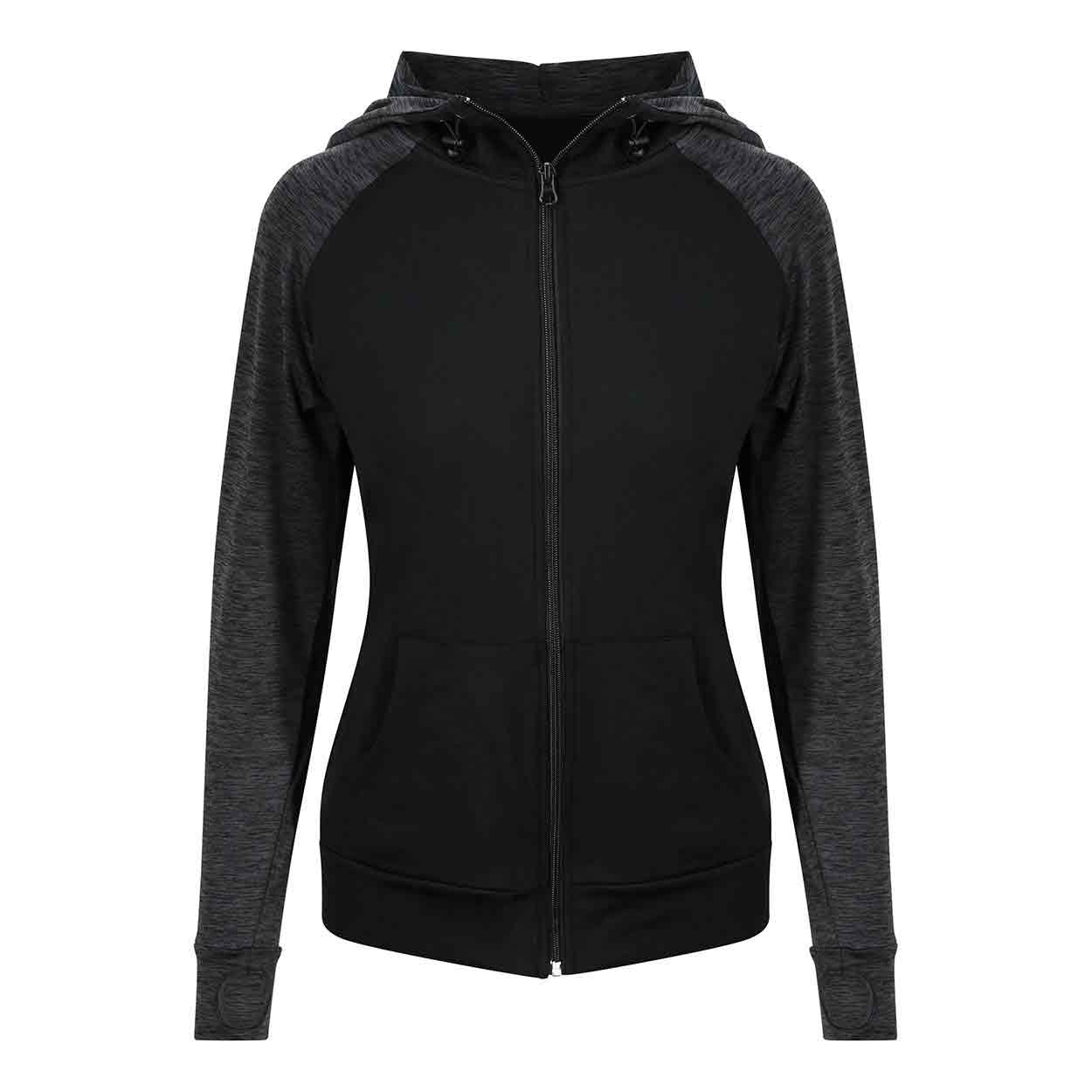 AWDis Just Cool JC058 Women's Contrast Zoodie