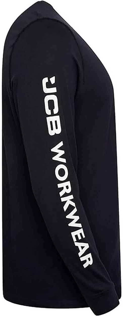 JCB Workwear Banner Long Sleeve T-Shirt