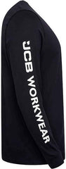JCB Workwear Banner Long Sleeve T-Shirt