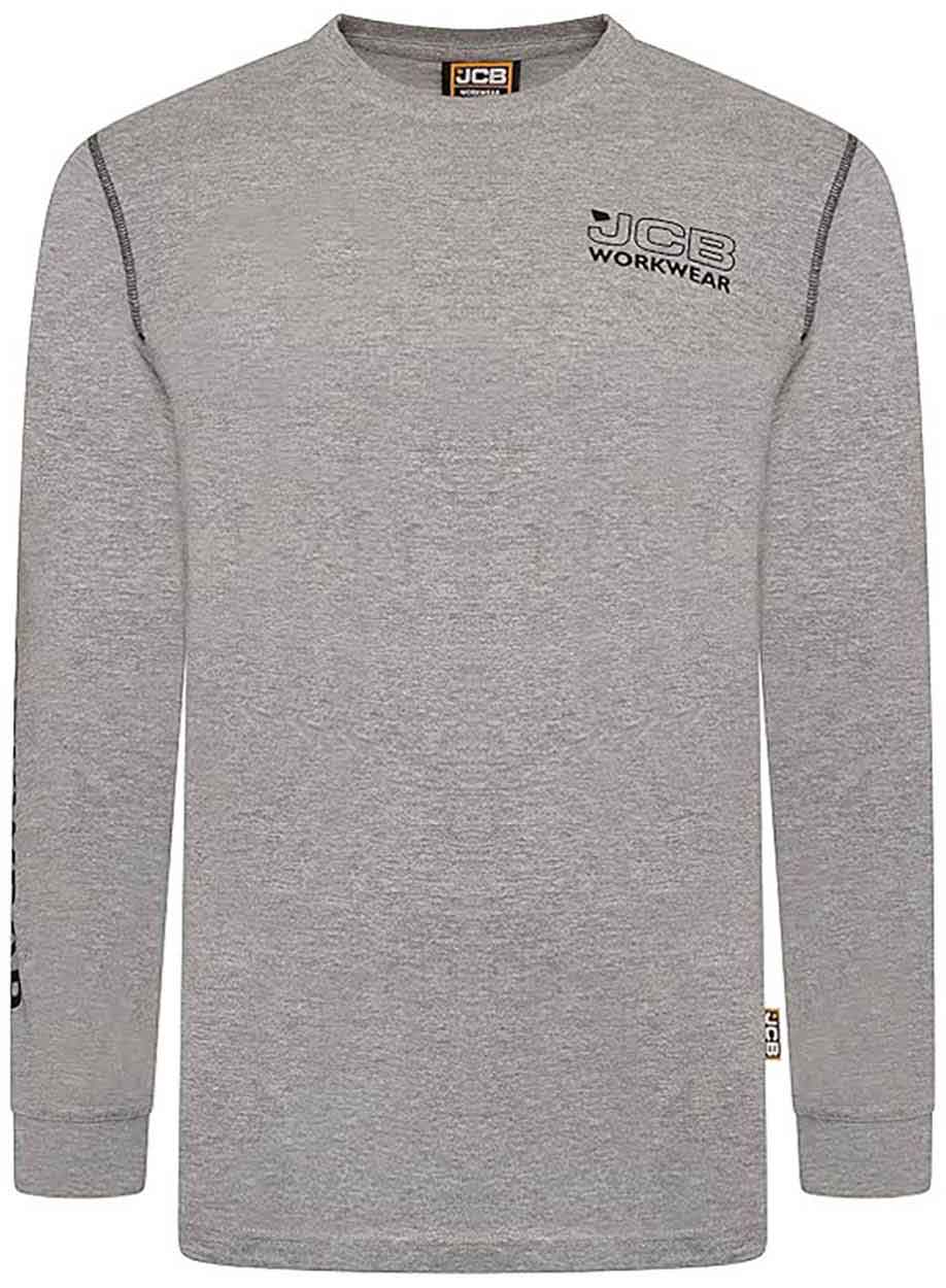 JCB Workwear Banner Long Sleeve T-Shirt