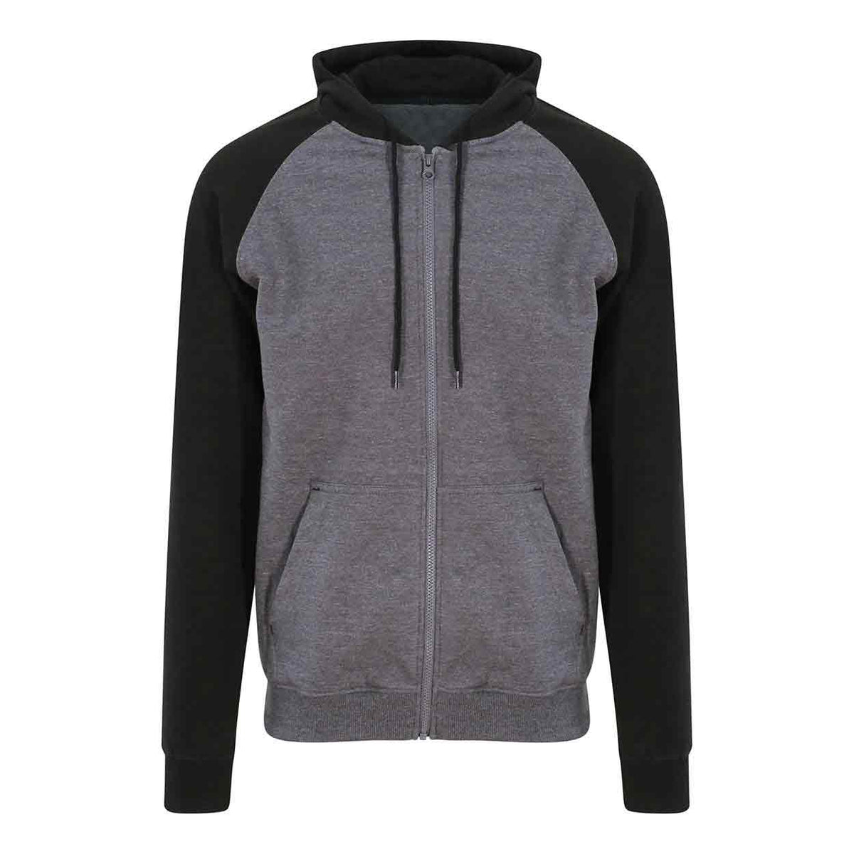 AWDis Just Hoods JH063 Baseball Zoodie