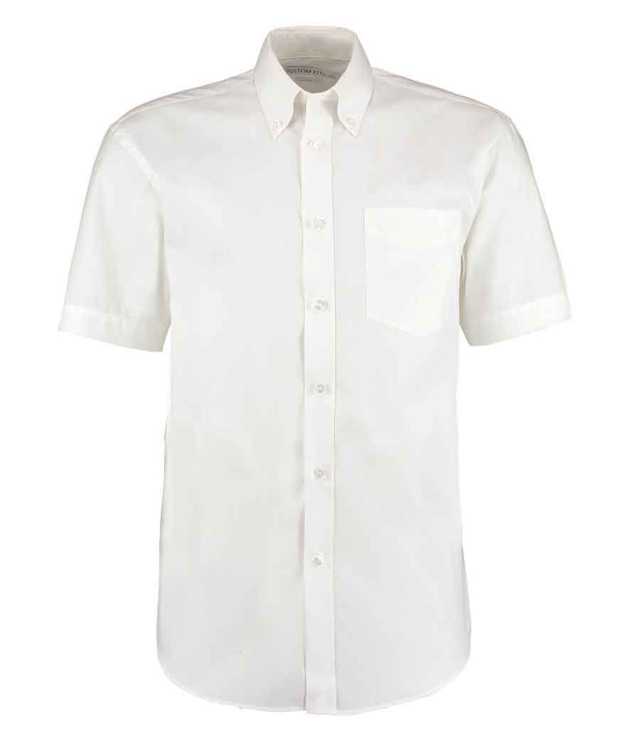 Kustom Kit K109 Short Sleeve Corporate Oxford Shirt