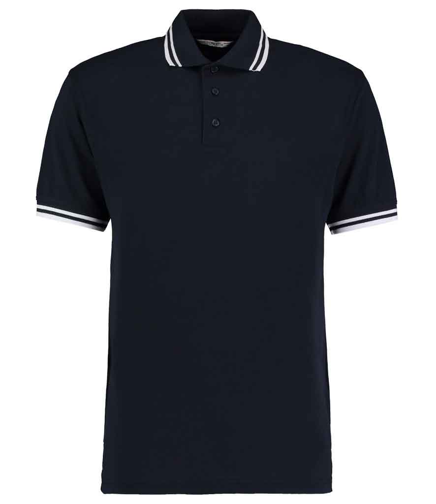 Kustom Kit K409 Contrast Tipped Pique Polo Shirt