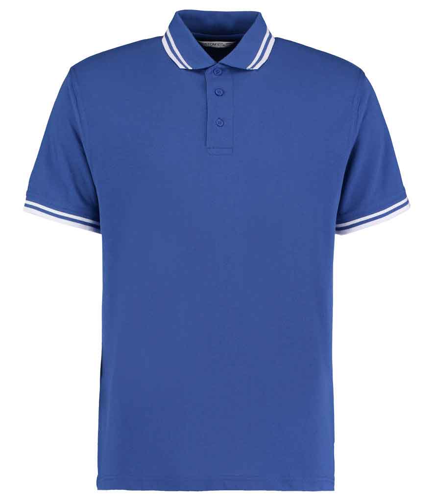 Kustom Kit K409 Contrast Tipped Pique Polo Shirt