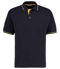 Kustom Kit K606 St Mellion Tipped Pique Polo Shirt