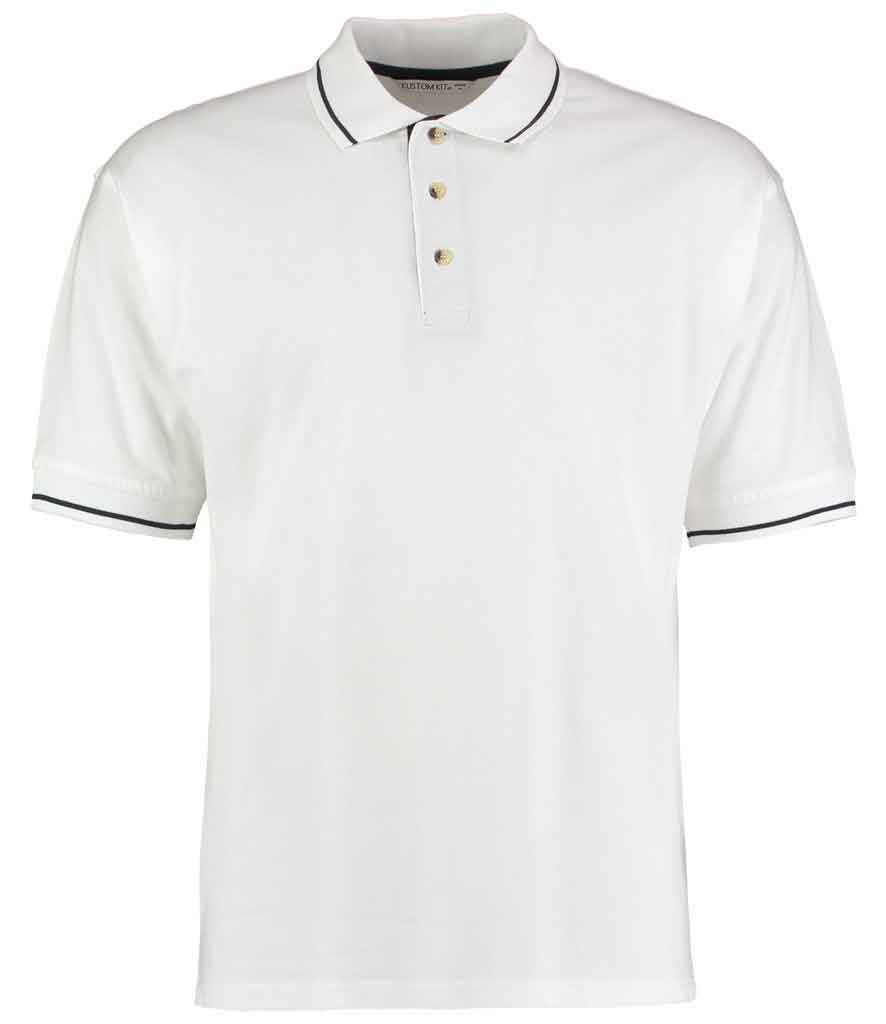 Kustom Kit K606 St Mellion Tipped Pique Polo Shirt