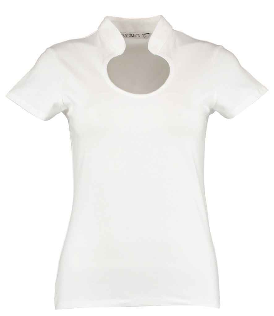Kustom Kit K755 Ladies Keyhole Neck Corporate Top