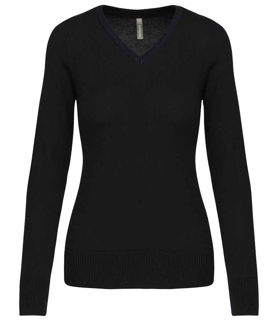 Kariban KB966  Ladies V Neck Sweater