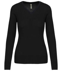 Kariban KB966  Ladies V Neck Sweater