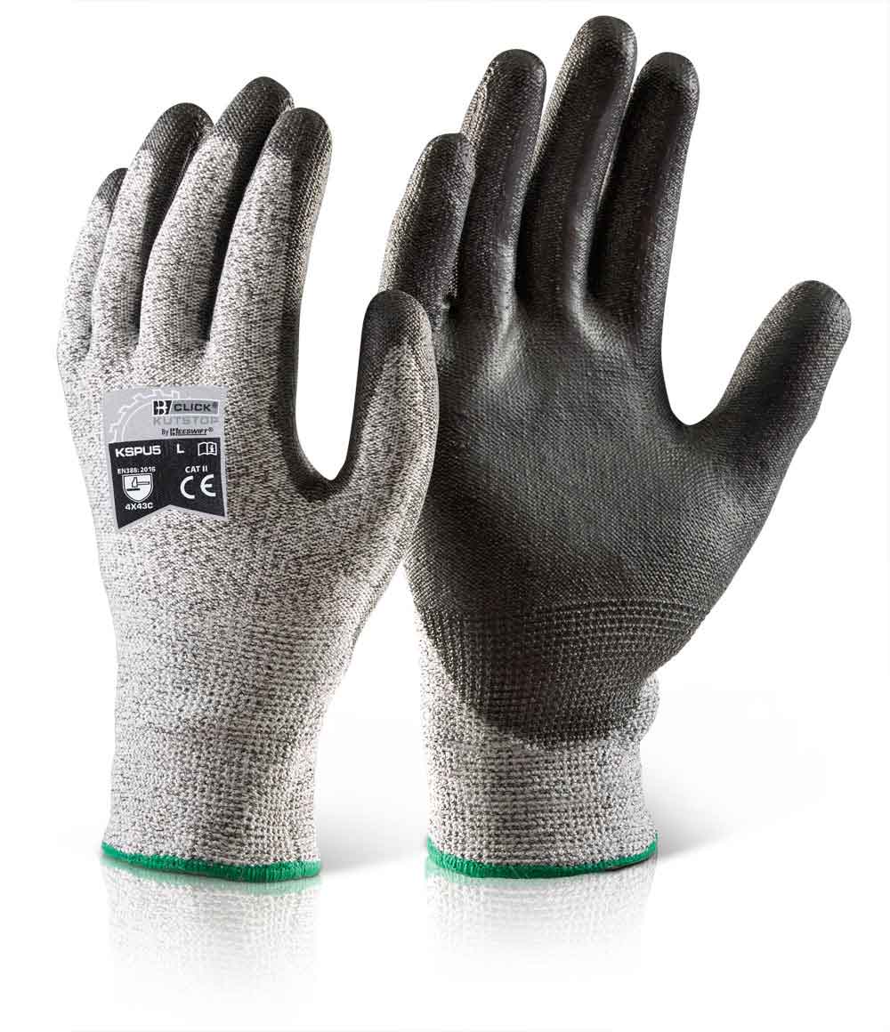 Beeswift KUTSTOP KSPU Pu Coated Cut 5 Glove