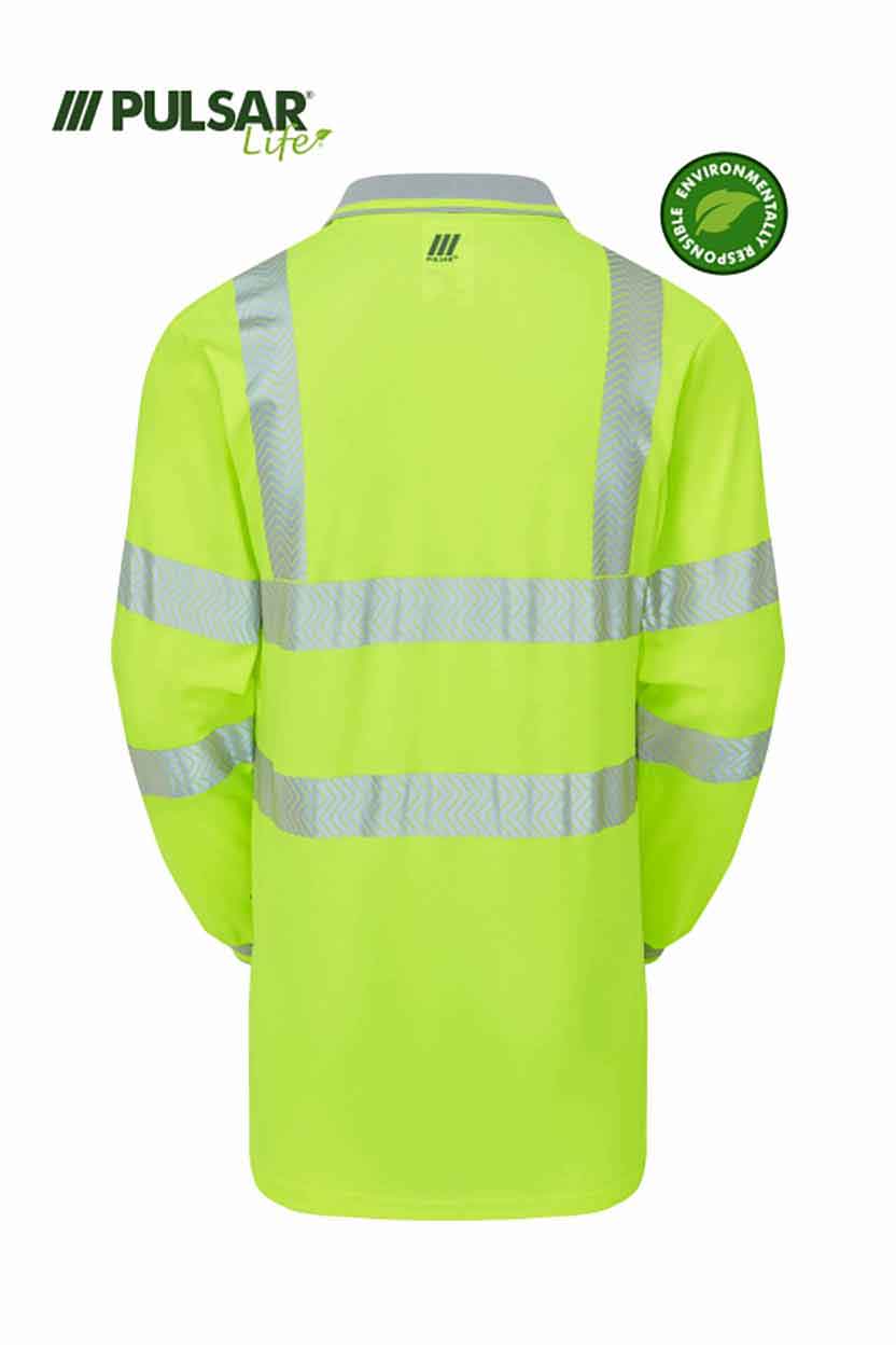 Pulsar® LFE953 Life Ladies Long Sleeve Polo Shirt