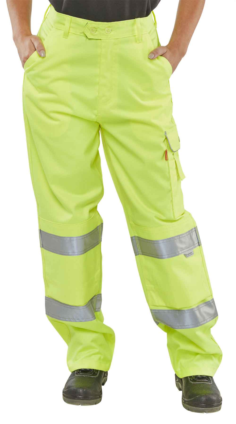 Beeswift LPCTENSY Hi Viz Ladies Trousers