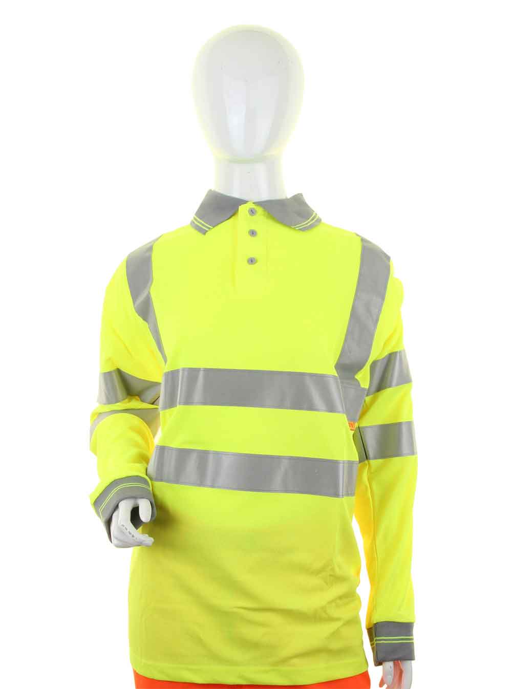Beeswift LPK22 Ladies Hiviz L/S Polo