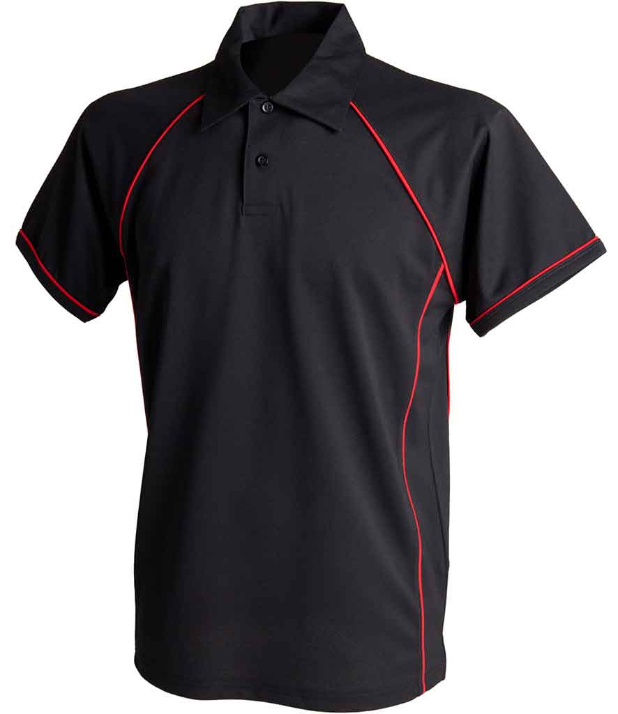 Finden & Hales LV372  Kids Performance  Piped Polo