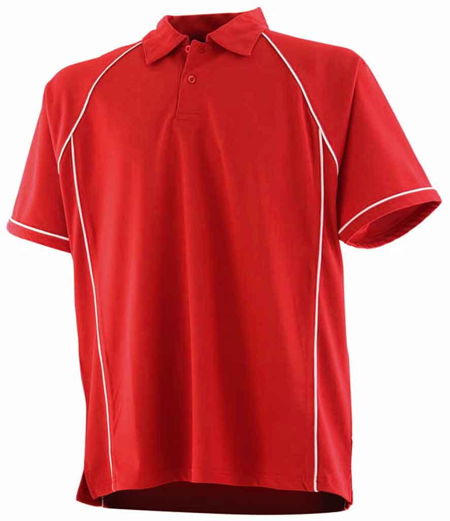 Finden & Hales LV372  Kids Performance  Piped Polo