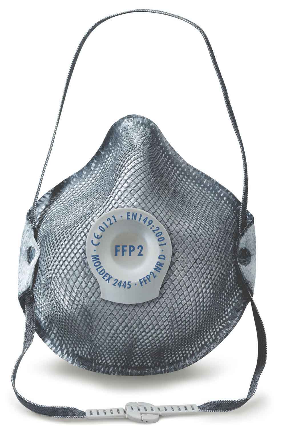 MOL2445 Moldex Mask Ffp2V Nr D Oz Box 10