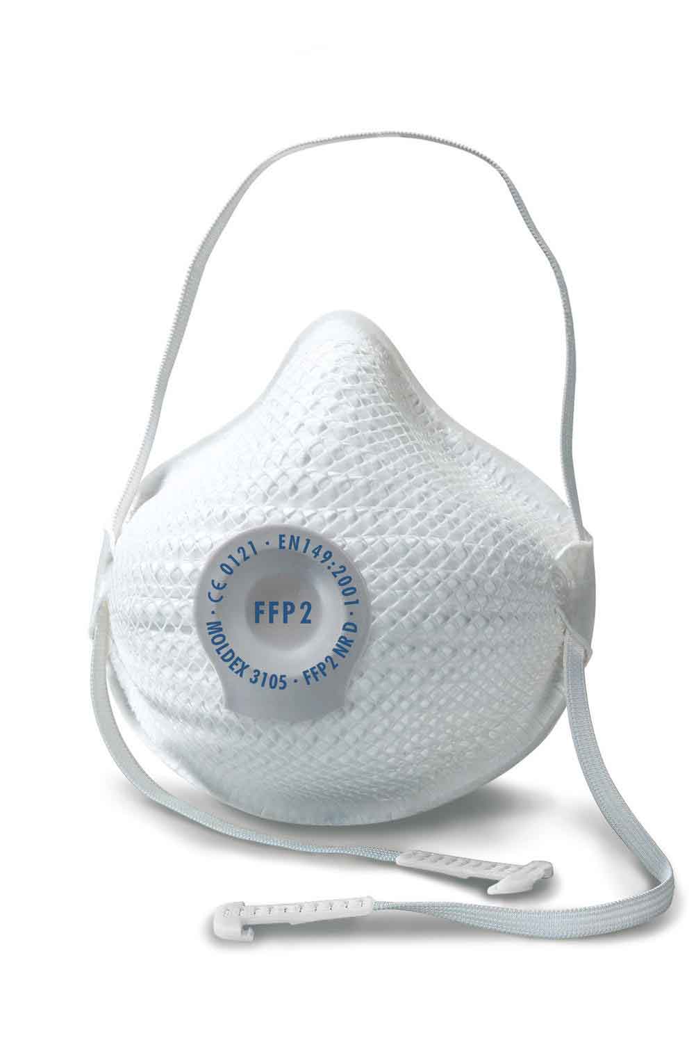 MOL3105 Moldex Mask Ffp2V NRD Box 10