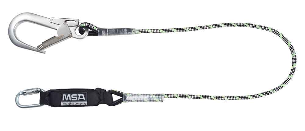 Msa MSA10185614 1.8M Kernmantel Energy Absorbing Lanyard