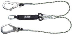 Msa MSA10185615 1.8M Kernmantel Twin Leg Energy Absorbing Lanyard