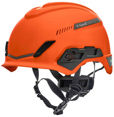Msa MSA10194789 V-Gard H1 Tri-Vented Helmet Hi Vis Orange