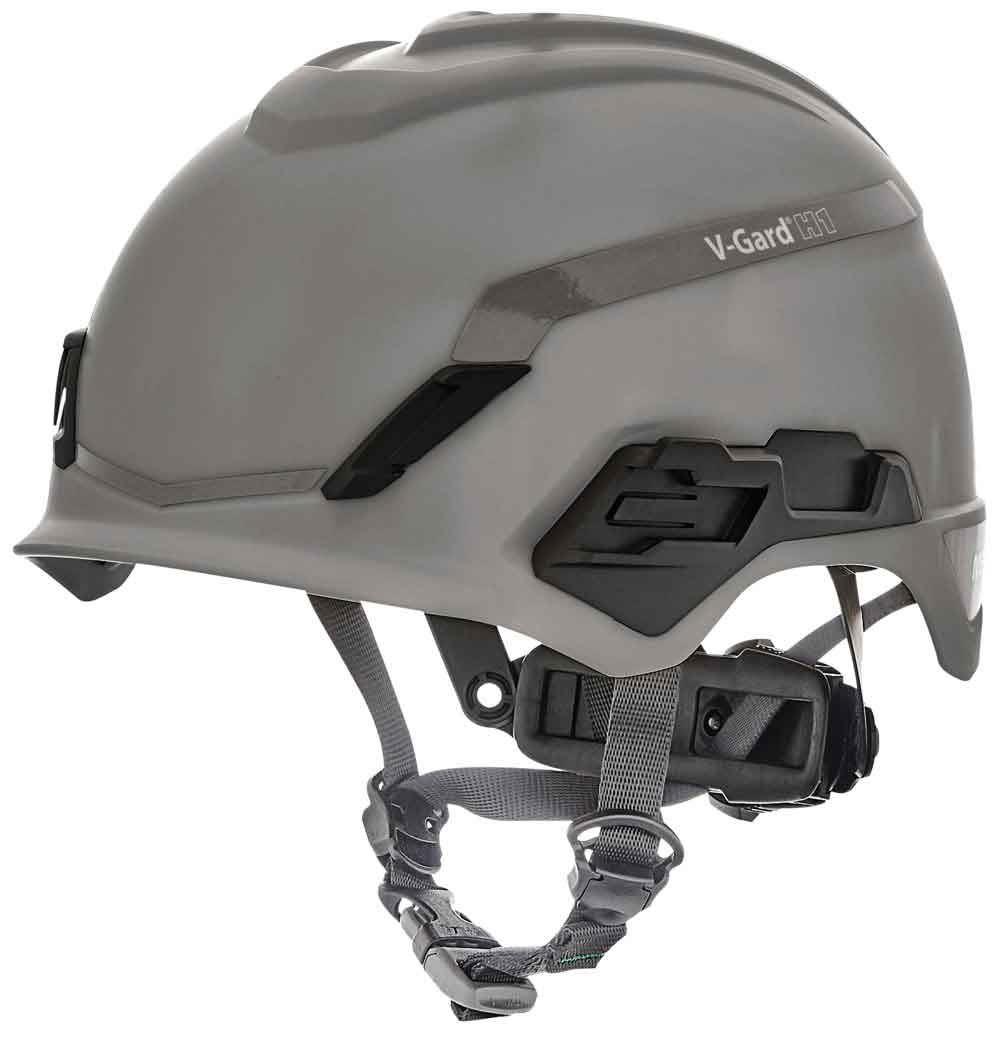 Msa MSA10204347 V-Gard H1 Non Vented Helmet Grey