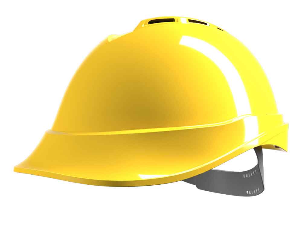 MSA MSAGV6 V-Gard 200 Vented Safety Helmet