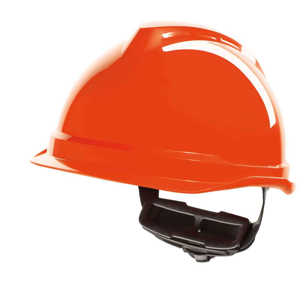 MSA MSAGV9 V-Gard 520 Peakless Safety Helmet