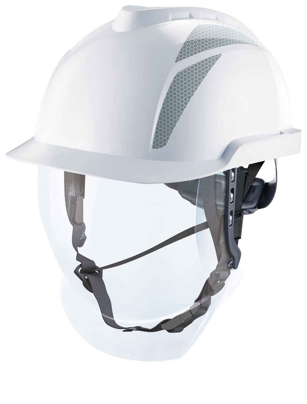 MSA MSAGVF1A-80 V-Gard 950 Electrician Helmet White Set