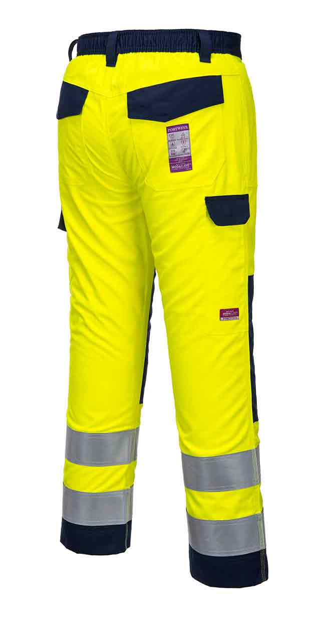 Portwest MV46 Hi-Vis Modaflame Trouser