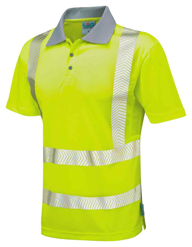 Leo Woolacombe EcoViz Performance+ Polo Shirt