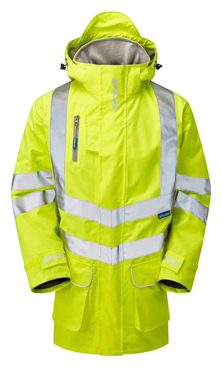 PULSAR P421 Breathable Hi-viz Storm Coat