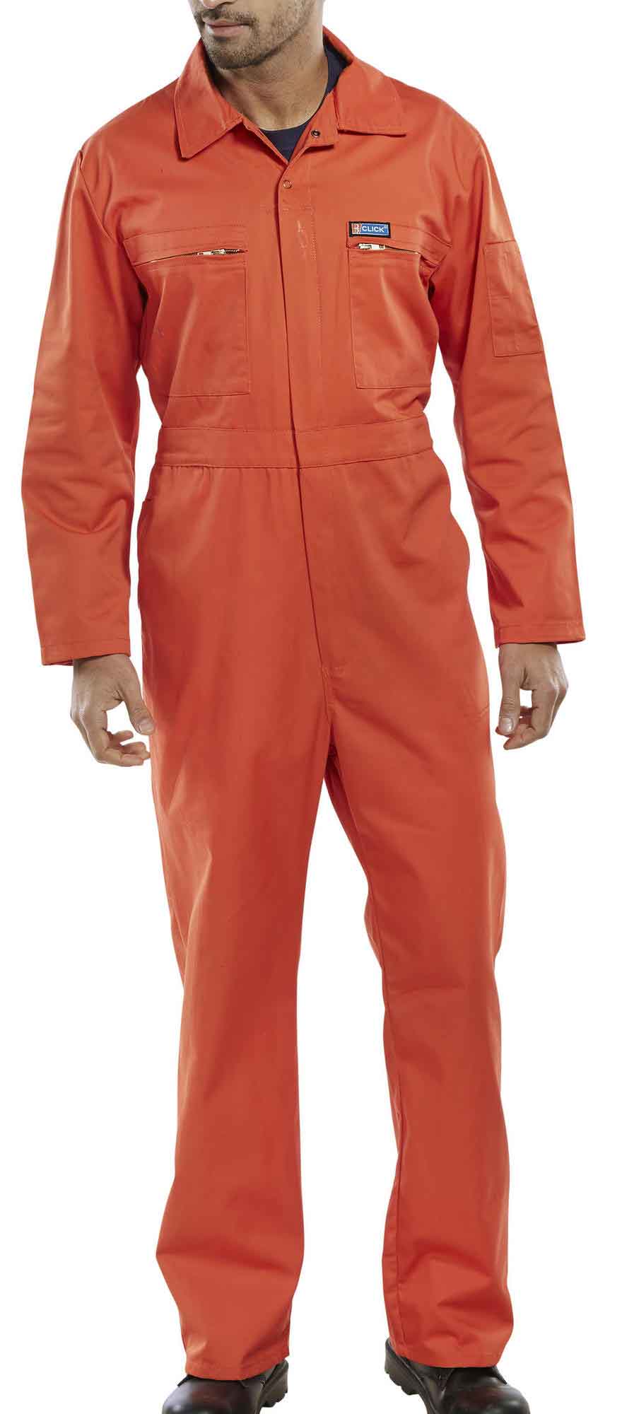 Beeswift PCBSHW Zip Front Poly/Cotton Boilersuit