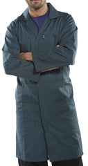 Beeswift PCWC Poly/Cotton Warehouse Coat / Lab Coat