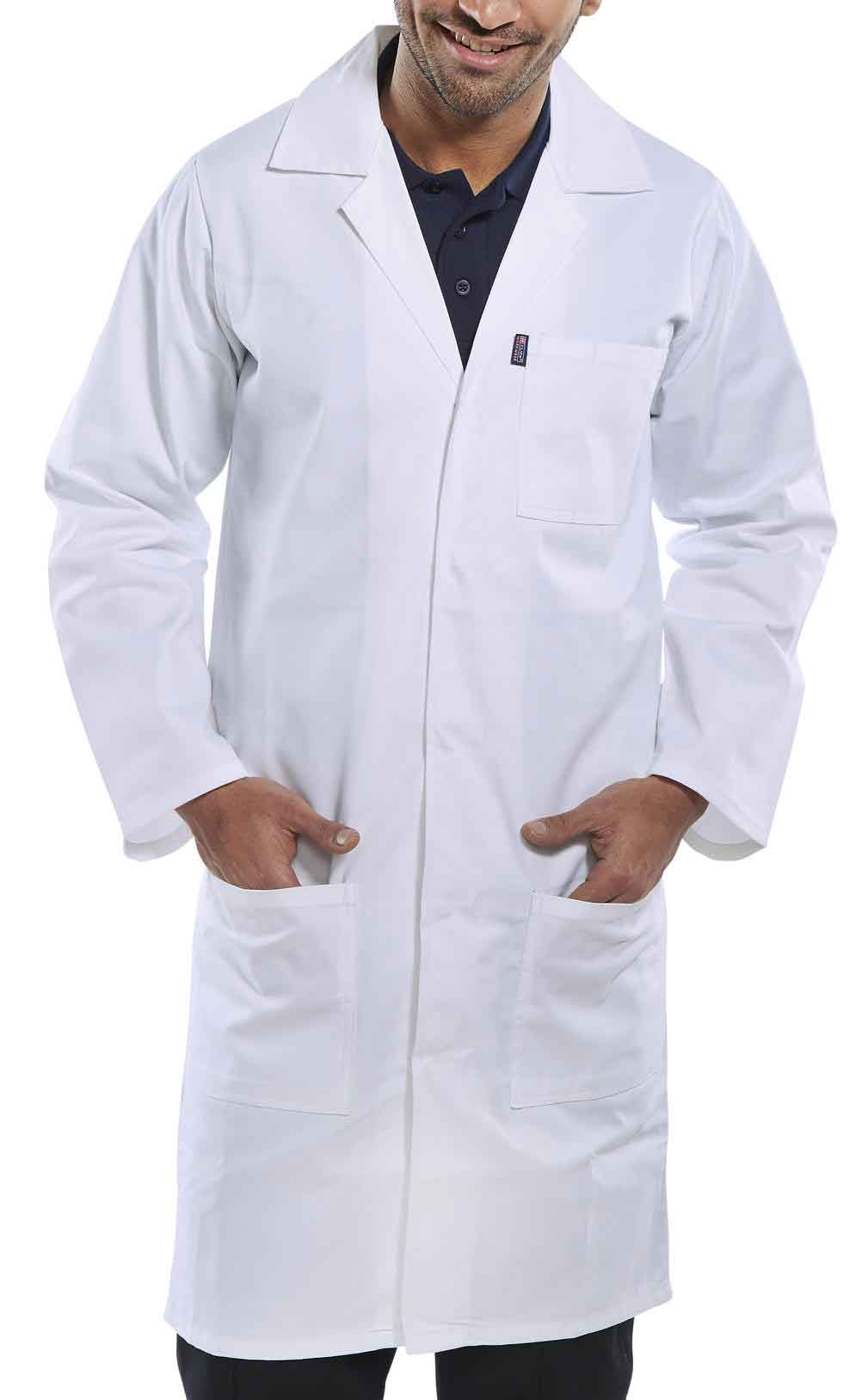 Beeswift PCWC Poly/Cotton Warehouse Coat / Lab Coat